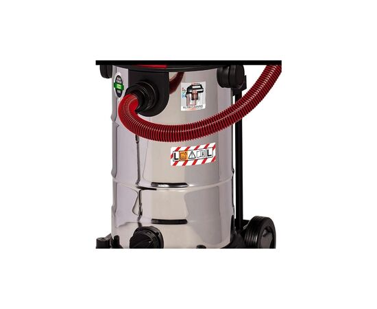 Пылесос строительный Einhell TE-VC 2340 SACL, 1500Вт, 225мБар, 40л, класс L, 10.1кг (2342470), изображение 6
