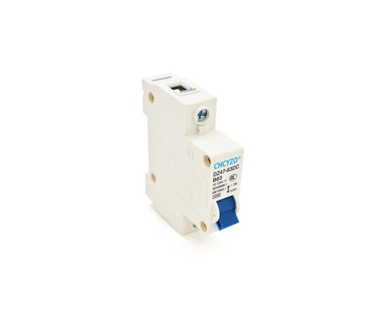 Автоматичний вимикач Voltronic YT-RKB-1P-63A, DC12V-125V
