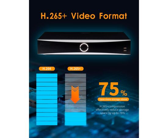 Регистратор для видеонаблюдения Hikvision DS-7732NXI-I4/16P/S(E), изображение 7 Регистратор для видеонаблюдения Hikvision DS-7732NXI-I4/16P/S(E), изображение 7