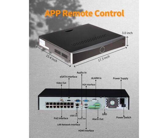 Регистратор для видеонаблюдения Hikvision DS-7732NXI-I4/16P/S(E), изображение 9 Регистратор для видеонаблюдения Hikvision DS-7732NXI-I4/16P/S(E), изображение 9