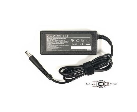 Блок питания к ноутбуку PowerPlant HP 220V, 19.5V 65W 3.33A (7.4*5.0) (HP65G7450)