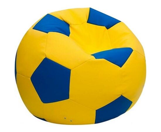 Крісло-мішок Примтекс плюс кресло-мяч Fan H-2240/H-2227 S Yellow-Blue (Fan H-2240/H-2227 S Yellow-Blue)
