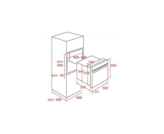 Духовой шкаф Teka HLB 8400 P ST, изображение 4 Духовой шкаф Teka HLB 8400 P ST, изображение 4