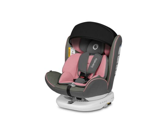 Автокрісло Lionelo Bastiaan Isofix Sporty Black (LO-BASTIAAN PINK SPORTY BLACK), зображення 3 Автокрісло Lionelo Bastiaan Isofix Sporty Black (LO-BASTIAAN PINK SPORTY BLACK), зображення 3