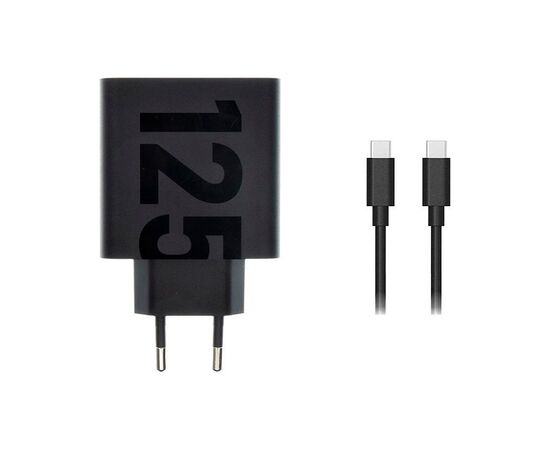 Зарядное устройство Motorola 125W GaN USB- С + cable 1m USB-C (SJMC1252) (1060544), изображение 2