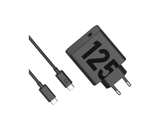 Зарядний пристрій Motorola 125W GaN USB- С + cable 1m USB-C (SJMC1252) (1060544)