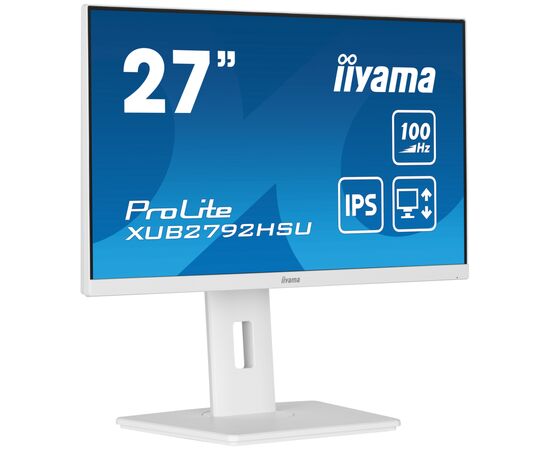 Монітор iiyama XUB2792HSU-W6, зображення 3 Монітор iiyama XUB2792HSU-W6, зображення 3