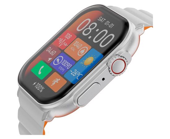 Смарт-часы iMiLab imiki SF1 Silver Magnetic Strap, изображение 3 Смарт-часы iMiLab imiki SF1 Silver Magnetic Strap, изображение 3