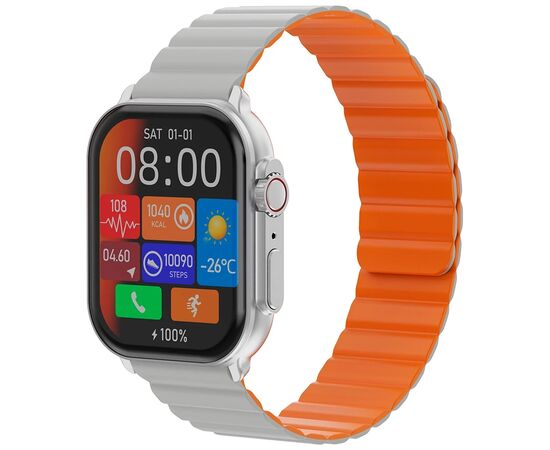Смарт-часы iMiLab imiki SF1 Silver Magnetic Strap