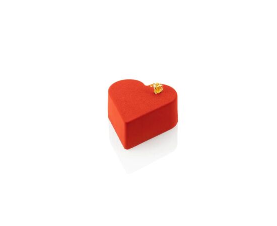 Форма для выпечки Silikomart 600x400 мм "серце" 95 x 88 h40 мм 21 x 210 мл (SQ087/YL), изображение 2 Форма для выпечки Silikomart 600x400 мм "серце" 95 x 88 h40 мм 21 x 210 мл (SQ087/YL), изображение 2