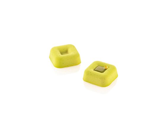 Форма для выпечки Silikomart 600x400 мм Square savarin 68 x 68 h 26 мм 28 шт (SQ090), изображение 2 Форма для выпечки Silikomart 600x400 мм Square savarin 68 x 68 h 26 мм 28 шт (SQ090), изображение 2