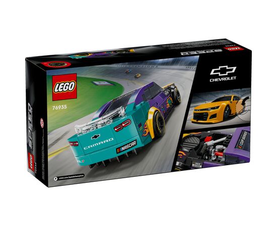 Конструктор LEGO Speed Champions NASCAR Next Gen Chevrolet Camaro ZL1, 328 деталей (76935), изображение 9 Конструктор LEGO Speed Champions NASCAR Next Gen Chevrolet Camaro ZL1, 328 деталей (76935), изображение 9