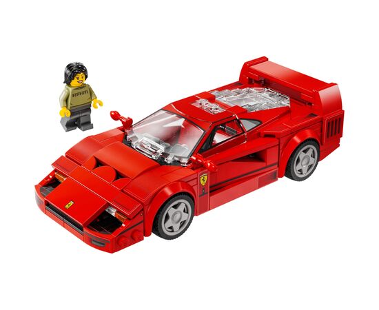 Конструктор LEGO Speed Champions Суперкар Ferrari F40, 318 деталей (76934), изображение 2 Конструктор LEGO Speed Champions Суперкар Ferrari F40, 318 деталей (76934), изображение 2