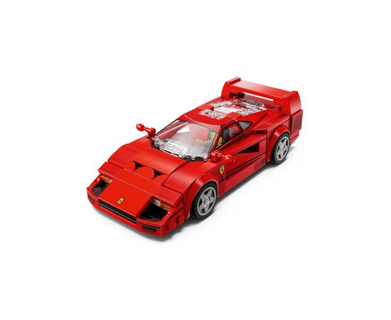 Конструктор LEGO Speed Champions Суперкар Ferrari F40, 318 деталей (76934), изображение 5 Конструктор LEGO Speed Champions Суперкар Ferrari F40, 318 деталей (76934), изображение 5
