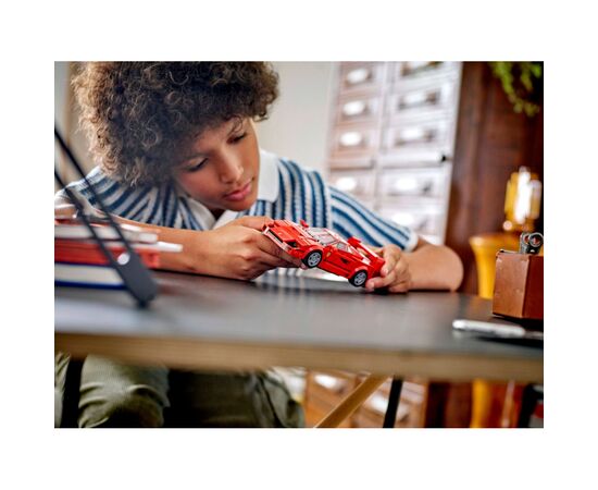 Конструктор LEGO Speed Champions Суперкар Ferrari F40, 318 деталей (76934), изображение 9 Конструктор LEGO Speed Champions Суперкар Ferrari F40, 318 деталей (76934), изображение 9