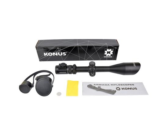 Оптический прицел Konus Armada 6-24x56 Fine Crosshair IR (7166), изображение 5 Оптический прицел Konus Armada 6-24x56 Fine Crosshair IR (7166), изображение 5