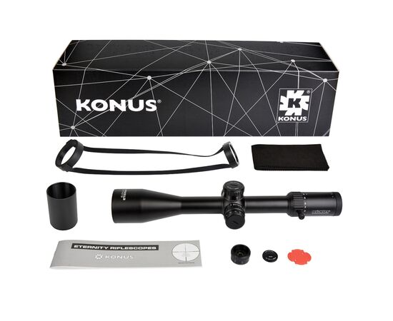 Оптический прицел Konus Eternity 6-24x50 PRS Ballistic FFP IR (7295), изображение 10 Оптический прицел Konus Eternity 6-24x50 PRS Ballistic FFP IR (7295), изображение 10