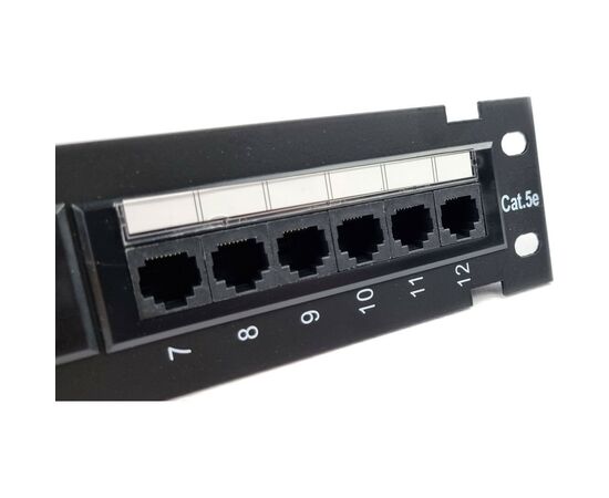 Патч-панель настінна 12 портів 5e UTP Eserver (WT-2180-Dual), зображення 4 Патч-панель настінна 12 портів 5e UTP Eserver (WT-2180-Dual), зображення 4