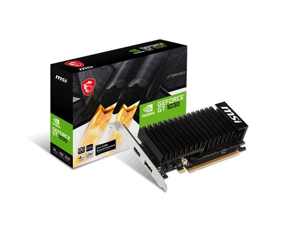 Видеокарта MSI GeForce GT1030 4Gb Silent LP OC (GT 1030 4GHD4 LP OC), изображение 5 Видеокарта MSI GeForce GT1030 4Gb Silent LP OC (GT 1030 4GHD4 LP OC), изображение 5