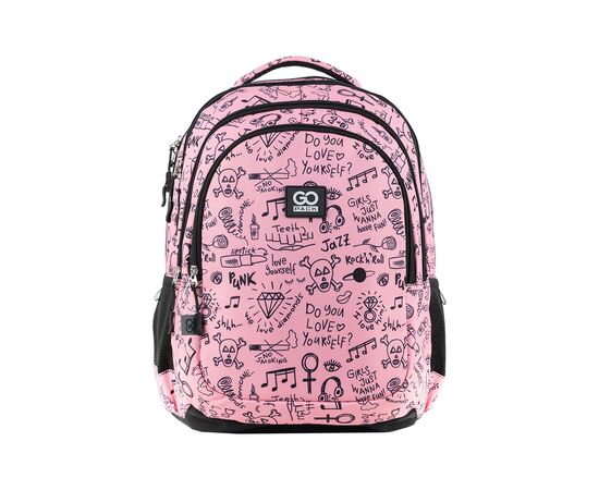 Рюкзак школьный GoPack Teens Розовый (GO24-162L-6), изображение 3 Рюкзак школьный GoPack Teens Розовый (GO24-162L-6), изображение 3