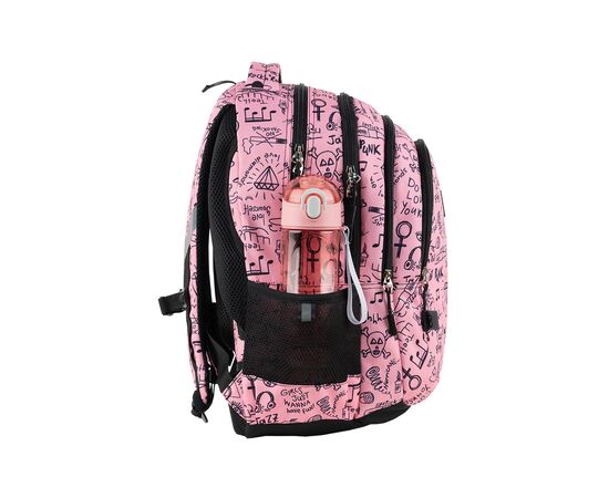 Рюкзак школьный GoPack Teens Розовый (GO24-162L-6), изображение 5 Рюкзак школьный GoPack Teens Розовый (GO24-162L-6), изображение 5