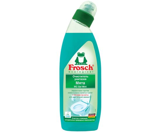 Засіб для чищення унітазу Frosch М'ята 750 мл (4009175914422)