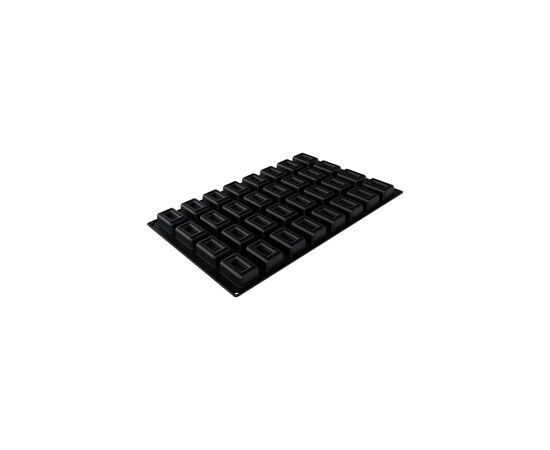 Форма для випікання Silikomart 600x400 мм Rectangle savarin 78 x 51 h 28 мм 32 шт (SQ089)