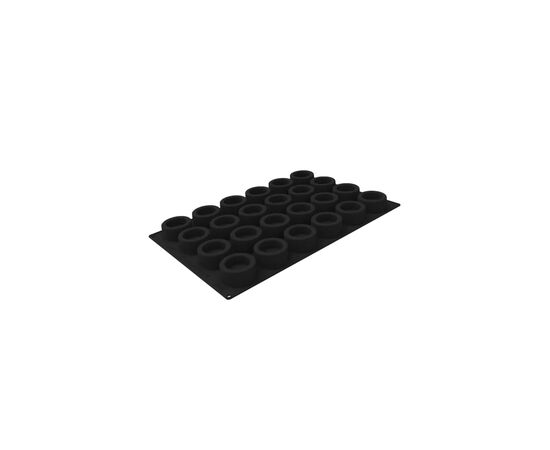 Форма для випікання Silikomart 600x400 мм Capsula O80мм h35 мм 24 шт (SQ092)