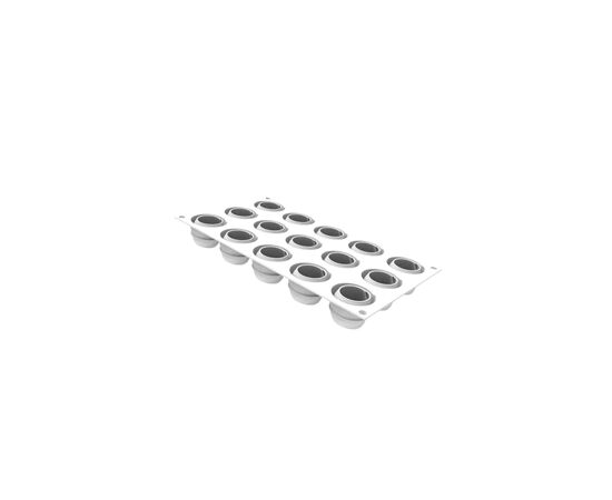 Форма для выпечки Silikomart Givre d 40 h 30 мм (15x30 мл) (GIVRE 30)