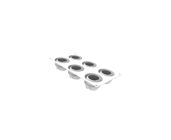 Форма для выпечки Silikomart Givre d 60 h 45 мм (6x90 мл) (GIVRE 90)