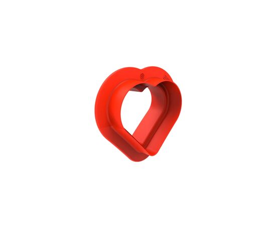 Форма для выпечки Silikomart Heartix 78x70x h30 мм 6х85 мл + каттер (HEARTIX 85), изображение 3 Форма для выпечки Silikomart Heartix 78x70x h30 мм 6х85 мл + каттер (HEARTIX 85), изображение 3