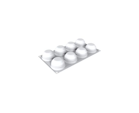 Форма для выпечки Silikomart Kiku d 58 h 37 мм (8x70 мл) (KIKU 70)