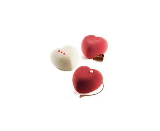 Форма для выпечки Silikomart Amorini 63x65 mm h 39 mm + каттер (Amorini/C), изображение 2 Форма для выпечки Silikomart Amorini 63x65 mm h 39 mm + каттер (Amorini/C), изображение 2