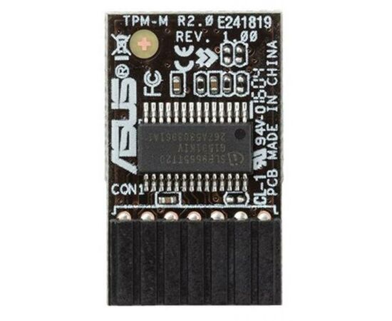 Контролер ASUS TPM-M-R2.0 14-1pin LPC (TPM-M R2.0), зображення 2 Контролер ASUS TPM-M-R2.0 14-1pin LPC (TPM-M R2.0), зображення 2