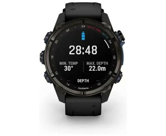 Смарт-часы Garmin Descent Mk3i, 43mm, Crbn Gry DLC Ti/Blk, Dive Computer, GPS дайвінг комп'ютер (010-02753-11), изображение 2 Смарт-часы Garmin Descent Mk3i, 43mm, Crbn Gry DLC Ti/Blk, Dive Computer, GPS дайвінг комп'ютер (010-02753-11), изображение 2