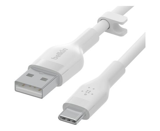 Дата кабель USB 2.0 AM to Type-C 1.0m White Belkin (CAB008BT1MWH), изображение 4 Дата кабель USB 2.0 AM to Type-C 1.0m White Belkin (CAB008BT1MWH), изображение 4