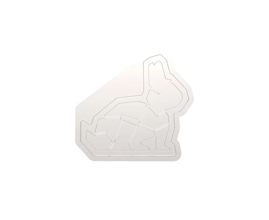 Форма для випікання Silikomart Bunny "Зайчик" 276х270 h 32 мм + форма для підставки (BUNNY 520), зображення 3 Форма для випікання Silikomart Bunny "Зайчик" 276х270 h 32 мм + форма для підставки (BUNNY 520), зображення 3