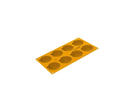 Форма для выпечки Silikomart Canestrello "мушля" 72x65 h 8,5 мм (15 мл x 8) (CANESTRELLO15)