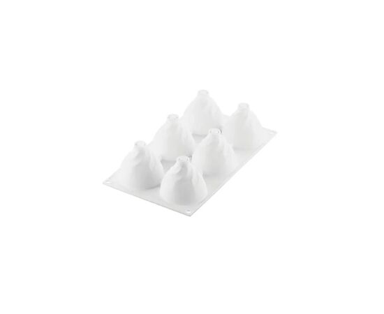 Форма для выпечки Silikomart Chantilly d 73 h 65 мм (6x120 мл) (CHANTILLY 120)