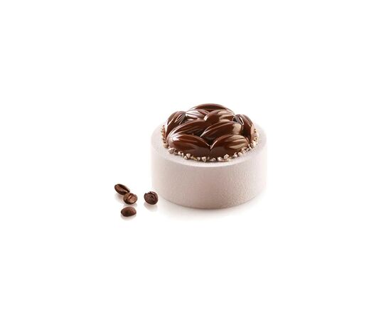 Форма для выпечки Silikomart "какао боби" d 61 h 21 (35 мл x 8) (COCOA 35), изображение 2 Форма для выпечки Silikomart "какао боби" d 61 h 21 (35 мл x 8) (COCOA 35), изображение 2