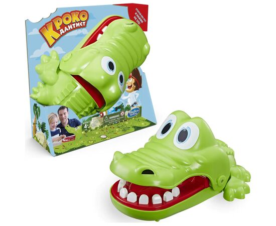 Настольная игра Hasbro Кроко Дантист (E4898), изображение 4 Настольная игра Hasbro Кроко Дантист (E4898), изображение 4