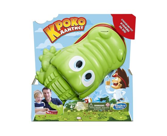Настольная игра Hasbro Кроко Дантист (E4898), изображение 5 Настольная игра Hasbro Кроко Дантист (E4898), изображение 5