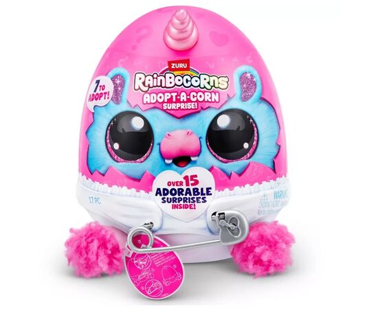Мягкая игрушка Rainbocorns сюрприз серия H Adopt-a-Corn Surprise (92105H), изображение 3 Мягкая игрушка Rainbocorns сюрприз серия H Adopt-a-Corn Surprise (92105H), изображение 3