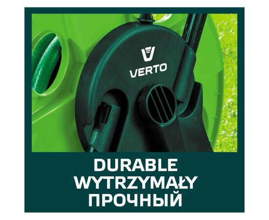 Візок для шлангу Verto котушка на підставці (15G790), зображення 7 Візок для шлангу Verto котушка на підставці (15G790), зображення 7