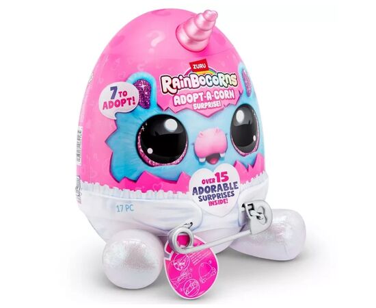 Мягкая игрушка Rainbocorns сюрприз серия A Adopt-a-Corn Surprise (92105A), изображение 4 Мягкая игрушка Rainbocorns сюрприз серия A Adopt-a-Corn Surprise (92105A), изображение 4