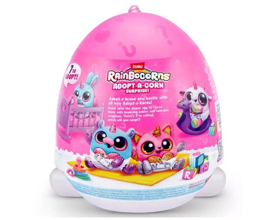 Мягкая игрушка Rainbocorns сюрприз серия A Adopt-a-Corn Surprise (92105A), изображение 6 Мягкая игрушка Rainbocorns сюрприз серия A Adopt-a-Corn Surprise (92105A), изображение 6