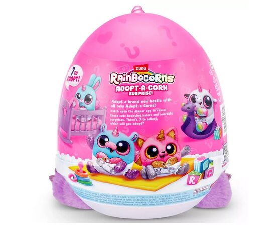 Мягкая игрушка Rainbocorns сюрприз серия J Adopt-a-Corn Surprise (92105J), изображение 4 Мягкая игрушка Rainbocorns сюрприз серия J Adopt-a-Corn Surprise (92105J), изображение 4