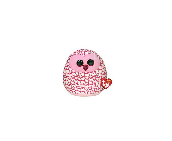Мягкая игрушка Ty Подушка Squish-a-boos Сова Pinky 40 см (39204)