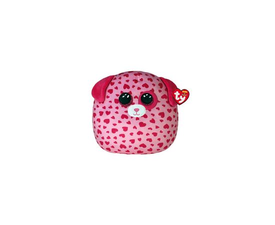 Мягкая игрушка Ty Подушка Squish-a-boos Розовый пес Tickle 40 см (39208)