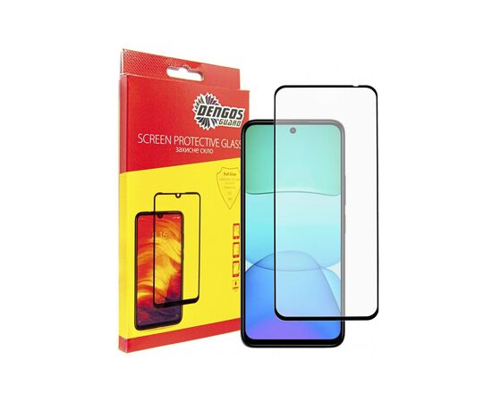Стекло защитное Dengos Full Glue Xiaomi Redmi 13 4G (black) (TGFG-361)
